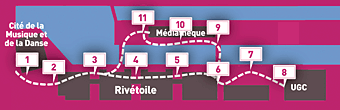 plan montrant o� sont les videos